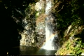 虹の出た秋の箕面大滝