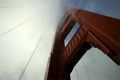 Golden Gate Bridge w／ fog