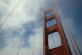 Golden Gate Bridge w／ fog