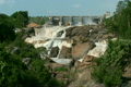 Malawi: hydroelectric power station on a rock 2