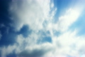 微速度撮影・輝く雲　ループ