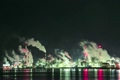 コンビナートの夜景