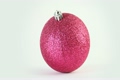 Close-up view of Christmas tree ball