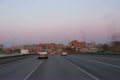Quick traffic on autobahn