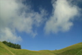 草原と雲