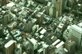 大阪市都島区から福島区への空撮４