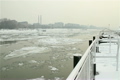 Ice on River 19 dock city