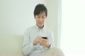 スマホ操作歓喜