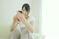 スマホ操作歓喜