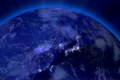 Earth from Space 07 Lightstreaks over Far East