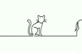 Pet Animal Line Drawing