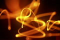 「Abstract 3d line yellow」の映像素材 [3102353]