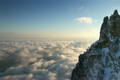 「Sunset in the mountains clouds time lapse」の映像素材 [3102394]